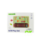 TOOKY TOY Wooden Grilling Set Educational Board