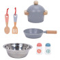 TOOKY TOY Green Wooden Kitchen with Accessories