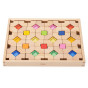 VIGA Wooden Acrylic Light Blocks Construction 66 pcs 18m+