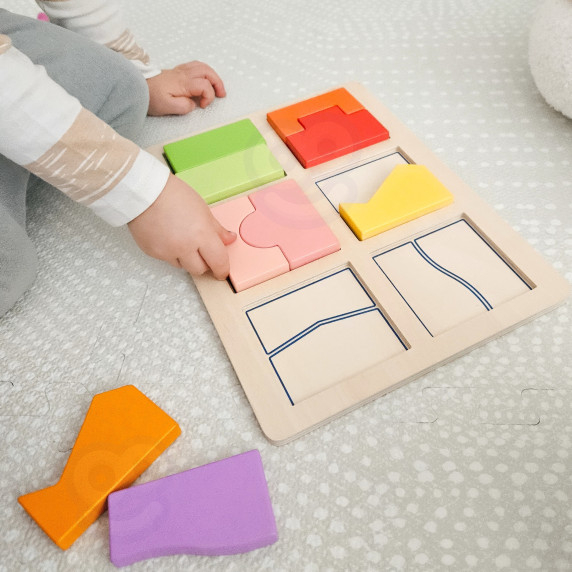 TOOKY TOY Box XXL Montessori Educational 7in1 Sensory Box 31-36 Months