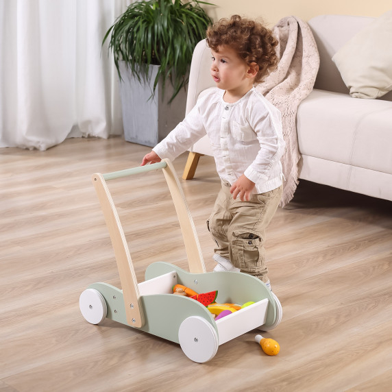 Viga PolarB Wooden 2-in-1 Stroller Walker Pusher