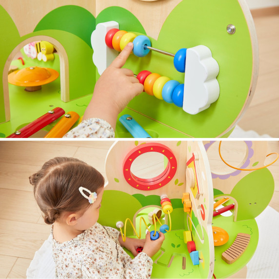 VIGA Wooden Activity Tree Music Educational Center 18m+