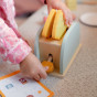 WOOPIE GREEN Wooden Toaster Breakfast Set with Accessories 14 pcs FSC