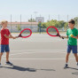 WOOPIE Large Tennis Badminton Rackets for Kids Set + Shuttlecock