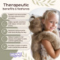 WOOPIE Sloth Weighted Sensory Plush Toy 1kg