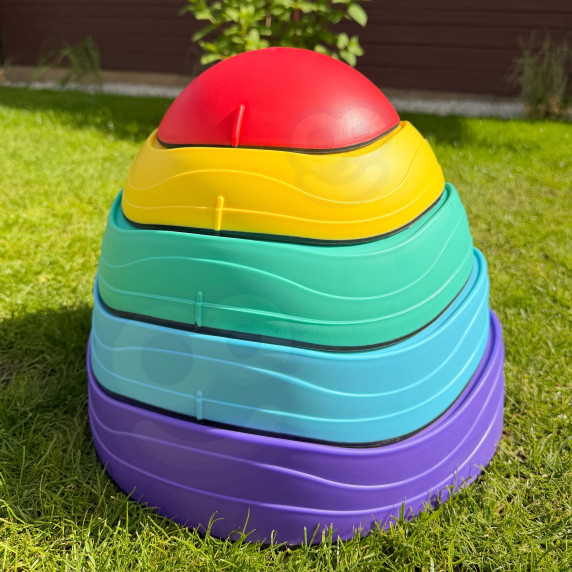 WOOPIE Sensory Path Balance Stones for Children Balance Training 5 pcs.