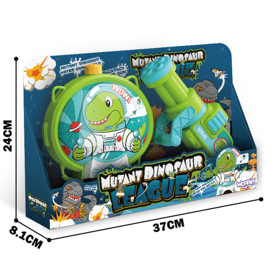 WOOPIE Water Gun with Dino Backpack