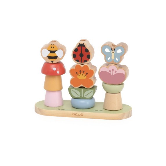 VIGA Wooden Sorter Puzzle Garden 12m+