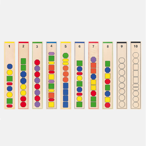 VIGA koka izglītojoša spēle – loģiskie perlīši 104 gabali Montessori