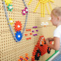 MASTERKIDZ Gears and Chain Wall Board 79 Pieces. Build your own mechanism.