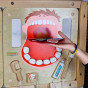 MASTERKIDZ Oral Hygiene Flex Montessori Wall Sensory Board