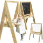 CLASSIC WORLD EDU Wooden Educational Easel