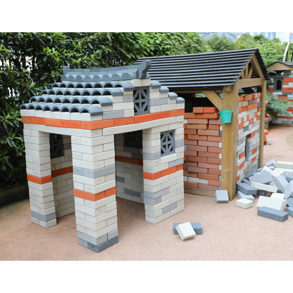 CLASSIC WORLD EDU Mega Construction Blocks EVA Bricks Soft for Building 90 pcs.