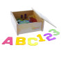 MASTERKIDZ Transparent Numbers and Letters 38 pcs Montessori