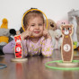 TOOKY TOY Wooden Skill Game Throw at the Target Animals 15 pcs.