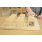 MASTERKIDZ Wooden Sensory Sorter Connecting Sounds Montessori