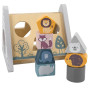 VIGA PolarB Wooden Pyramid Block Sorter Puzzle