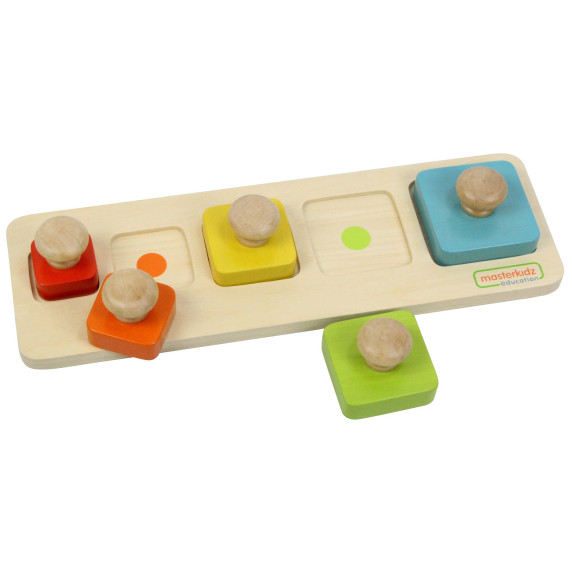 MASTERKIDZ Montessori Learning Sizes and Colors Puzzle