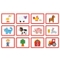 TOOKY TOY Magnetic Puzzle Farm Puzzle