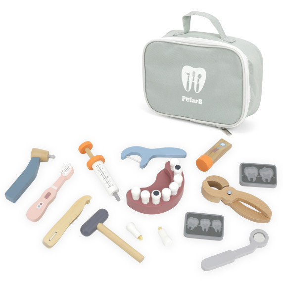VIGA PolarB Wooden Dentist's Kit Bag