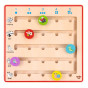 TOOKY TOY Wooden Learning to Count Animals Game