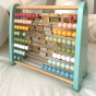 TOOKY TOY Double-Sided Abacus Alphabet Pictures