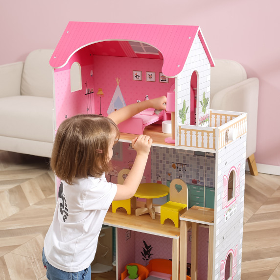 VIGA Large Wooden Dollhouse