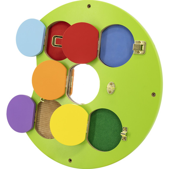 VIGA Wooden Caterpillar Board FSC Montessori Certificate