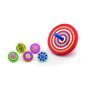 VIGA Colorful Wooden Spinning Top 1pc
