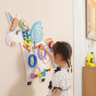 VIGA Wooden Manipulative Sensory Board Unicorn FSC Montessori Certificate
