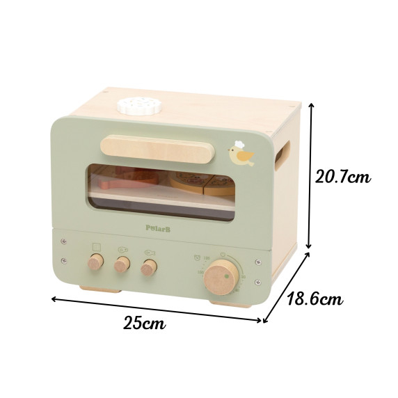 VIGA Wooden Kitchen Oven Set for Baking Sweet and Savory Dishes 12 pcs.