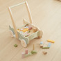 Viga Wooden Pusher Trolley