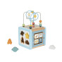 TOOKY TOY Wooden Activity Cube Space Sorter Maze