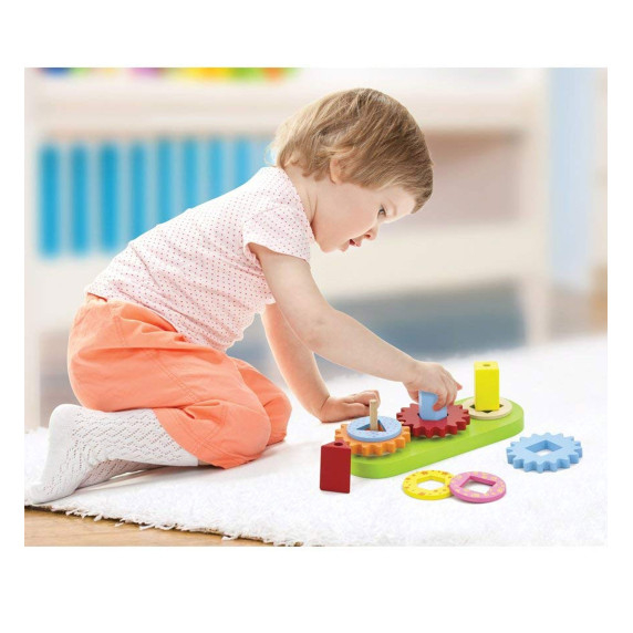 Viga Wooden Educational Shape, Color and Pattern Sorter