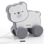 Viga Wooden Polar Bear Pull-Along - PolarB