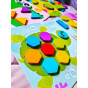 TOOKY TOY 4 in 1 Puzzle Mntessori Blocks Puzzle