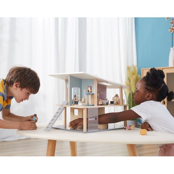 VIGA PolarB Wooden Dollhouse