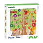 TOOKY TOY Fruit Tree Magnetic Maze Learning Counting
