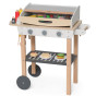 VIGA Large Wooden Grill for Children + 47 Accessories