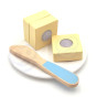 TOOKY TOY Wooden Toaster Pastel Breakfast Set