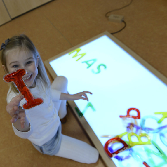 MASTERKIDZ Square LED Color Light Panel + Accessories Set