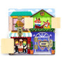 VIGA Wooden Manipulative Board for Opening Locks and Latches Montessori House