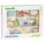 TOOKY TOY Wooden Maze Vehicles Puzzle