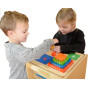 MASTERKIDZ Wooden Pyramid Educational Counting Colors Montessori