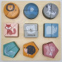 VIGA PolarB Wooden Puzzle Blocks - Animals