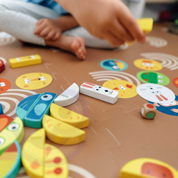 TOOKY TOY Skill Game Animal Blocks FSC Certified