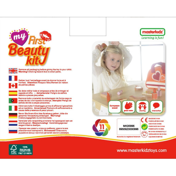 MASTERKIDZ Little Stylist Beauty Studio Set with Bag