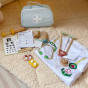 TOOKY TOY Wooden Little Doctor's Set in a Suitcase with Accessories