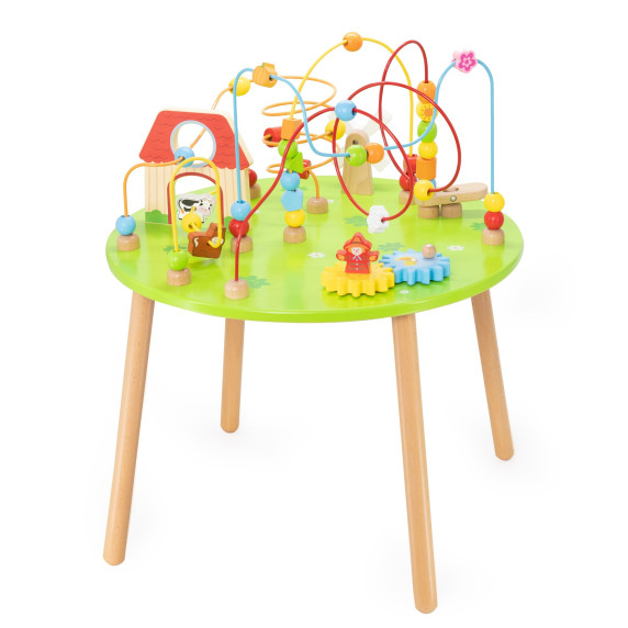 Viga Wooden Educational Sensory Table Intertwined XXL Montessori