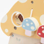 VIGA Wooden Mushroom Activity Sorter Maze Mirror 18M+